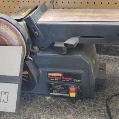 Sale Photo Thumbnail #190: Craftsman Belt/Disk Sander