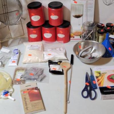 Sale Photo Thumbnail #106: Juice and Jelly Making Supplies