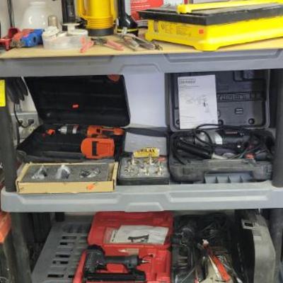 Sale Photo Thumbnail #167: Craftsman nailer, saw and hammer drill