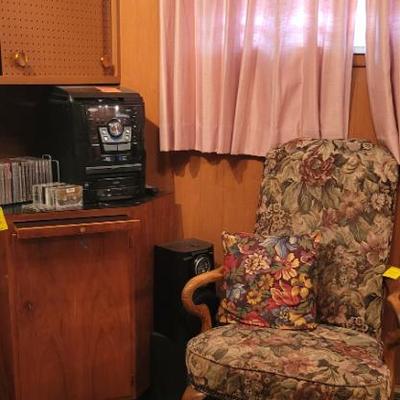 Sale Photo Thumbnail #86: Stereo and Library Chair 