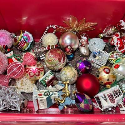 Tote Of Radko, Hallmark Ornaments & More!