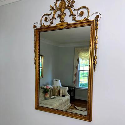 Rococo Style GiltWood Mirror