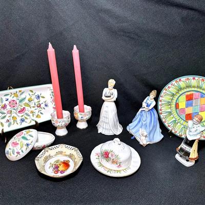 Mackenzie Childs, Royal Doulton, Minton & More Lot