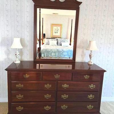 Knob Creek Long Dresser w Mirror 