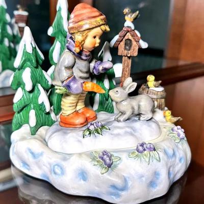 Hummelscapes Friendship In Bloom &  Peaceful Offering In Box