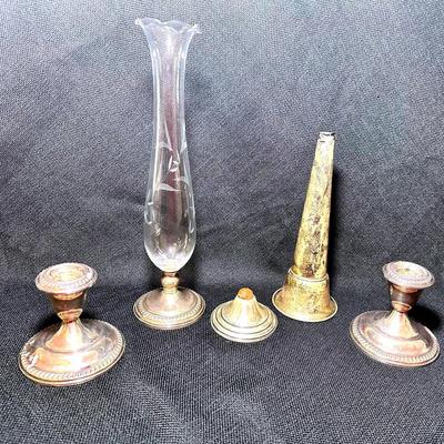 8pc Weighted Sterling Silver Collection