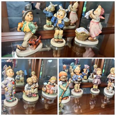 10 Hummel Figurines