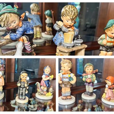 Collection Of 9 Hummel Figurines 