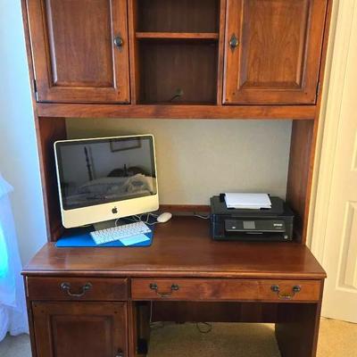 Office Computer Desk With Hutch