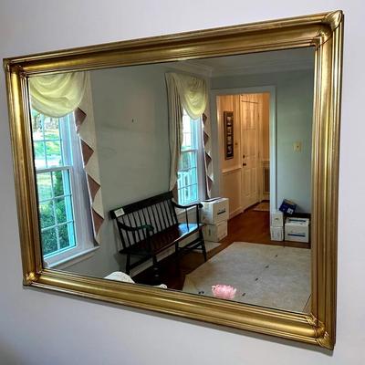 Rectangular Giltwood Mirror