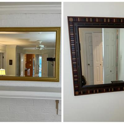 2 Wall Mirrors