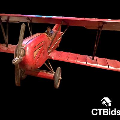 CV150 - Large Handcrafted Wood Propeller Plane