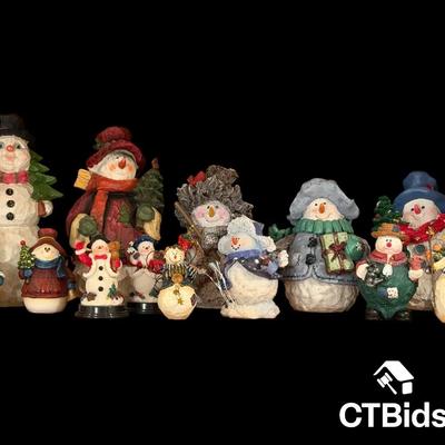 CV113 - Snowmen Decor Figurines