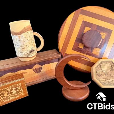 CV322 - Hand Crafted Wood Items