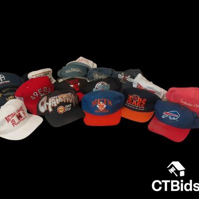 CV233  - Vintage Baseball Hats Professional, Collegiate, and Tourist/Promo