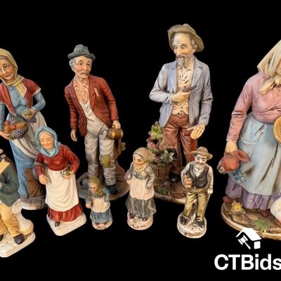 CV318 - Ceramic Figurines - 3 - Flambro, Art Mark