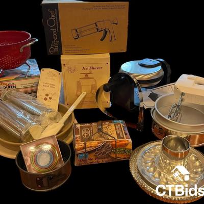 CV180 - Collection of Kitchenware for Pasta, Dessert and Accessories