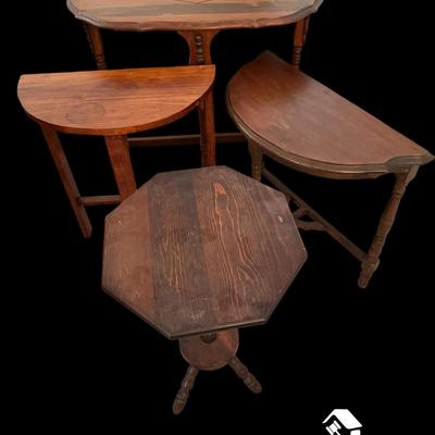 CV143 - 4 Wood Side Tables