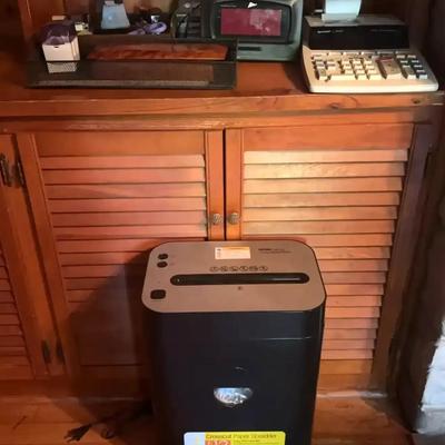 Office Supply Collection with Royal Shredder, Sharp Calculator & More