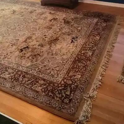 Pair of Decorative Area Rugs with Horse Pattern