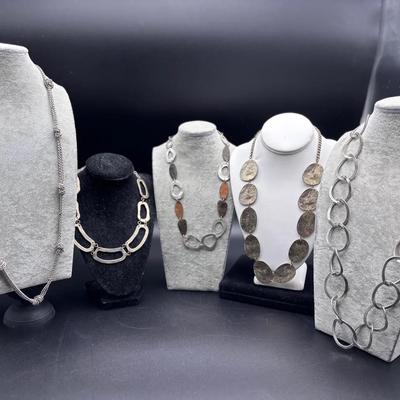 Nice Metal Necklace Lot