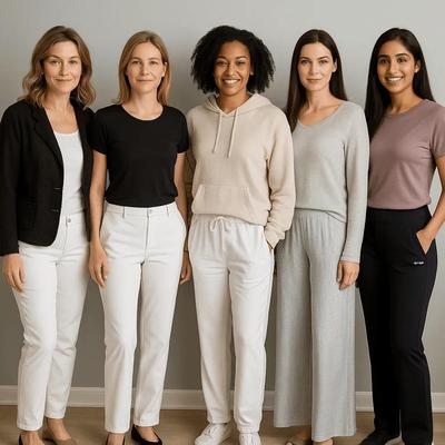 Diverse Confidence and Style; 2nd Collection of Pants 5 pieces