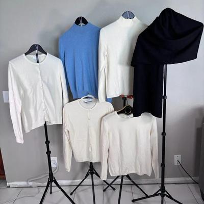 2nd Fall into Sweaters and Cashmere;  6 pieces