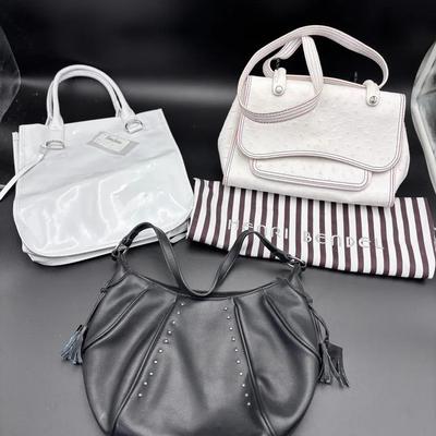 3 Purses, Incl. 2 Neiman Marcus (Never Used) & Henri Bender with Dust Cover