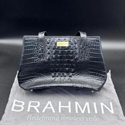 Brahmin Black Purse & Dust Cover