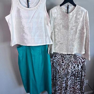 Fine Fashion with Jacket/top, Skirt, and Blouse