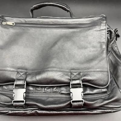 Leather Soft Sided Briefcase