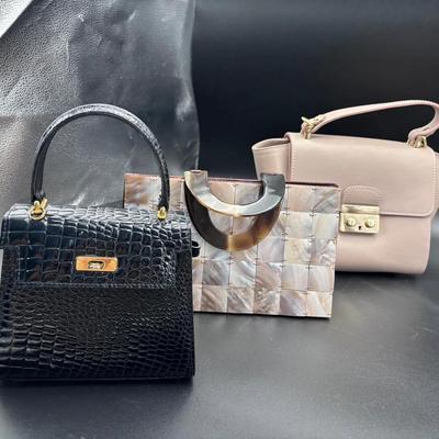 3 Handbags -Incl. Cosci / Borse in Palle