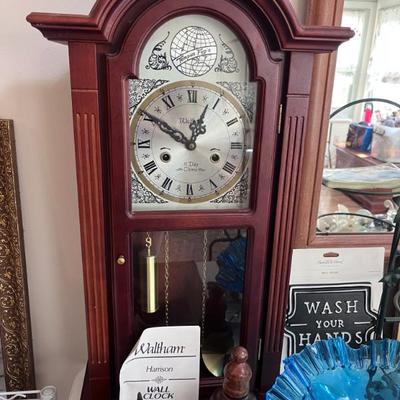 Grandfather wall clock