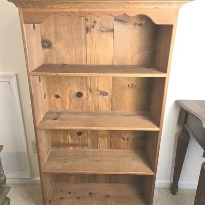 Wood Bookshelf 