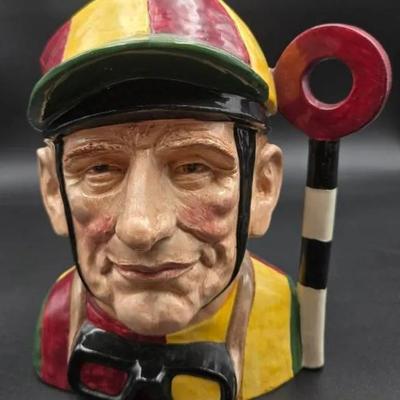 Royal Doulton "Jockey" character jug- D6625, COPR 1970