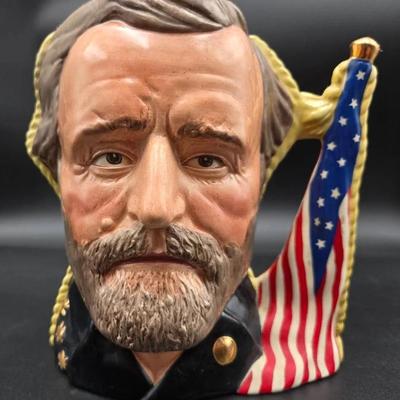 Royal Doulton "The Antagonists" jug- Ulysses S. Grant and Robert E. Lee