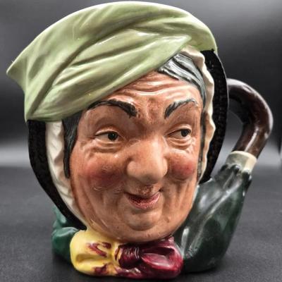 Royal Doulton Sairey Gamp Toby Jug, model D5528. 