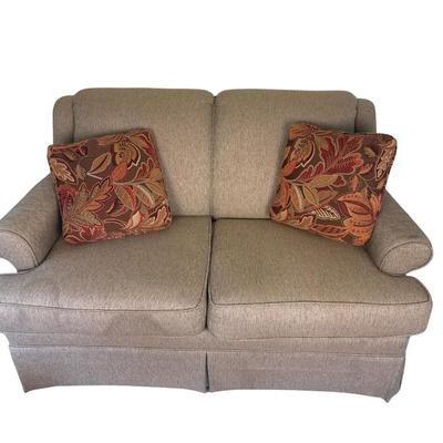 Loveseat With Pillows - 59” x 33”