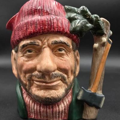 Royal Doulton Character Jug titled "The Lumberjack