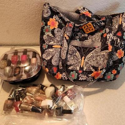 Nail Polish With Dryer And Cute Bag