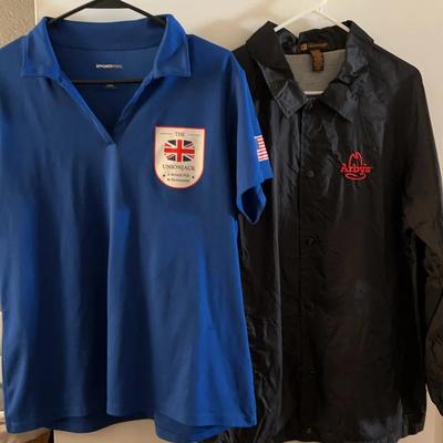 Arby’s Black Jacket & The Union Jack British Polo