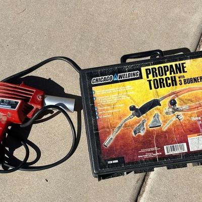 Chicago Welding Propane Torch & Master Heat Gun 