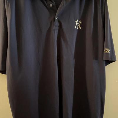 New York Yankees - Reebok Blue Polo With Logo