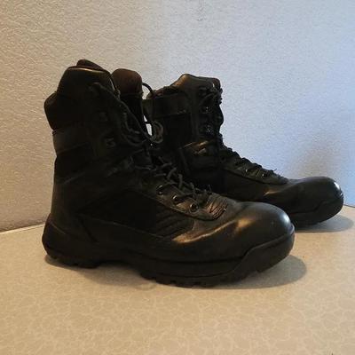 Men's Boots, Black, Size 9