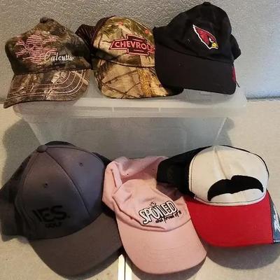 Six Hats - Camouflage, NFL Arizona Cardinals and Others