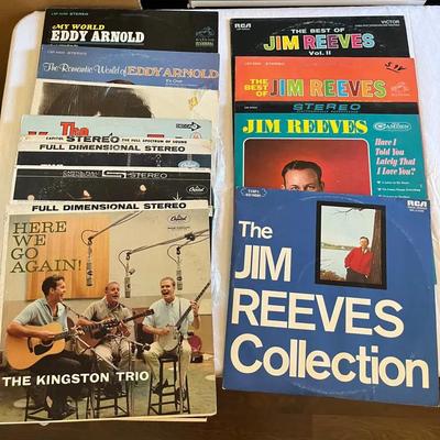 Records - Jim Reeves, The Kingston Trio, Eddy Arnold & Gordon Lightfoot