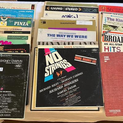 Musicals & Soundtrack Vinyls - Funny Girl, No Strings, Broadway’s Best & More