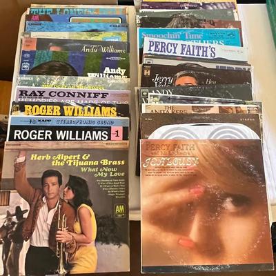 Albums - Herb Alpert, Andy Williams, Roger Williams, Percy Faith, Jerry Vale & More