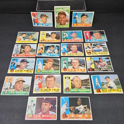 Lot #14 - 1959 Topps Baseball Lot (21) – Orlando Cepeda, Ken Boyer, Jim Gentile & More Vintage Stars