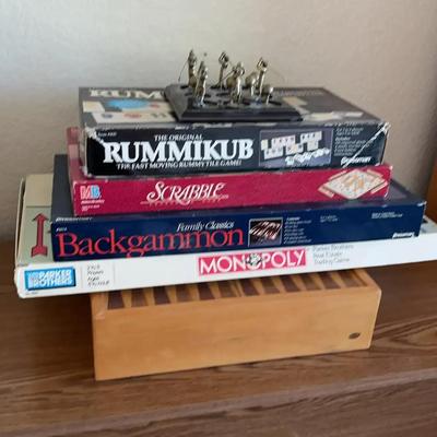 Board Games - Rumikub, Backgammon, Monopoly, Scrabble & More